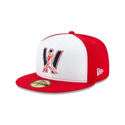 White Washington Nationals Hat - New Era MLB Authentic Collection Alt 4 59FIFTY Fitted Caps USA1390628